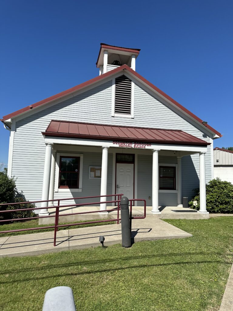 Deemston Borough building 1622 Morey Road, Fredericktown, Pennsylvania 15333